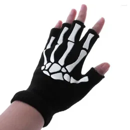 Cycling Gloves For Hiking Anti-skid Wear-resistant Black Wrist Guard Fishing Riding Mittens Soft Durable 1 Pair