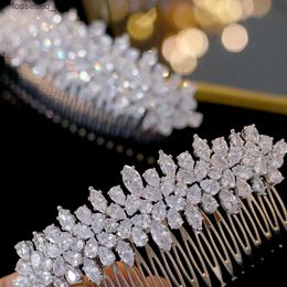 Wedding Hair Jewelry ASNORA Fashion wedding hair accessories wedding accessories side hair comb bridal jewelry holiday gift L46