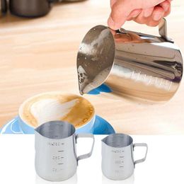 Mugs 350ml/600ml Milk Frothing Jug Tip Design Stain-proof Pitcher Heat-resistant Food-grade Latte Art Cup