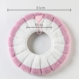Toilet Seat Covers WC Lid Cover Universal Closestool Mat Case Bathroom Accessories Winter Thick Soft Washable Nordic