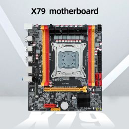 Motherboards X79 Computer Motherboard NVME M.2 SSD LGA 2011 Computer Processors Motherboard PCIE 16X Support DDR3 Memory 4*SATA2.0 Interface