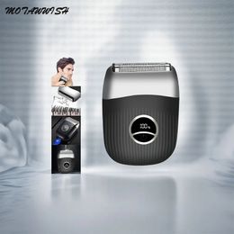 MOTA Mini Reciprocating Electric Shaver TypeC Rechargeable Full Body Washable Portable 240403