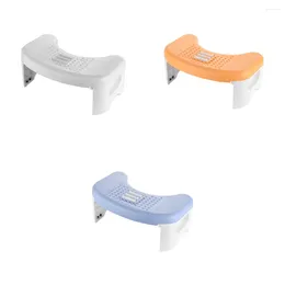 Bath Mats PP Foldable Bathroom Stools For Space-saving Solution - Sleek And Modern Design Indoor Furniture Toilet Seat Foot Rest