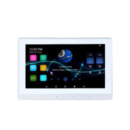 Amplifier 7inch touch screen wifi bluetooth TF card USB background music home Sound Audio amplifier Inwall