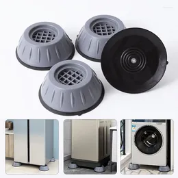 Bath Mats 4Pcs Anti Vibration Washing Machine Feet Pads Universal Shockproof Pad For Refrigerator Furniture Rubber Mat