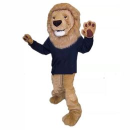 High Quality lion Mascot Costumes high quality Cartoon Character Outfit Suit Carnival Adults Size Halloween Christmas Party Carnival Party