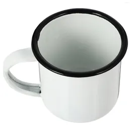 Dinnerware Sets Vintage S Glass Multi-functional Mug Water Cup Durable Home Tableware Iron Drinking Multipurpose Mugs Espresso Cups