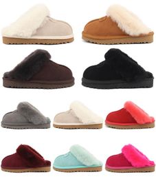 designer classic slippers women winter snow boots pink black grey blue brown purple womens girl lady slipper size 34435832301