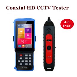 Display 4.5 Inch IPC9310 4K H265/H264/MPEG4/MJPEG IPC MAIN STREAM TEST Camera Tester 5MP AHD 8MP CVI TVI CVBS CCTV Camera Tester Monitor