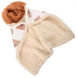 Dog Apparel Women's Pyjamas Pet Cape Bathrobe Clothes Autumn And Winter Supple Puppy Towel Small