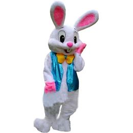 High Quality Easter Bunny Mascot Costumes high quality Cartoon Character Outfit Suit Carnival Adults Size Halloween Christmas Party Carnival Party