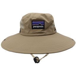 American Sports Sunshade Outdoor Oversized Brim Fisherman Trendy Mountain Climbing Sun Hat Cowboy Cap