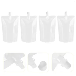 Take Out Containers 50pcs Pouches Smoothie Bags Portable Water For Shower Birthday Summer Pool Party Supplies 500ml