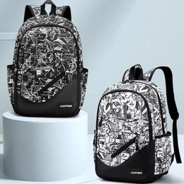 Backpack 2024 High Quality Student School Colorful Nylon Back Bag Large-capacity Outdoor Packback For Man And Woman