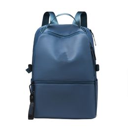 lul Backpack Schoobag For Teenager Big laptop bag Waterproof Nylon Sports Student Sports 3 Colours