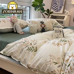 Bedding Sets Luxury Nordic Bedclothes Set Duvet Cover Comforter Bed Sheet Bedroom Anime Linen A Of Cute