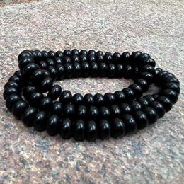 Strand Black Horn Beads 108 Tibetan Spacer Bracelet