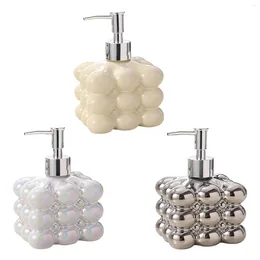 Liquid Soap Dispenser Lotion Pump Luxurious Ceramic Shower Gel For El Bathroom Kitchen Decor Shampoo