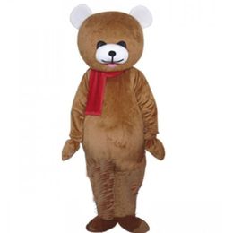 2024 Halloween New Adult Curious Bear Mascot Costume Suits Adult Party Cartoon Mascot Costume