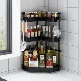 Kitchen Storage 2/3 Layers Spice Rack Organiser Utensils For Chopstick Holder Multi-layer Stainless Steel Organisation