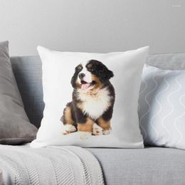 Pillow Bernese Mountain Dog Puppy Throw Decorative Cover For Living Room Sofa