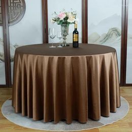 Table Cloth The El Dining Room High-grade Thickens Modern Big Round Tablecloth Contracted Art Black