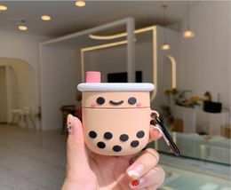 Bluetooth earphone case Portable Silicone Case for Apple AirPods1 2 cute soft airpods case for airpodspro 3 cartoon Shockproof3556209
