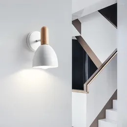 Wall Lamp Nordic Modern Living Room Corridor Interior External For Bedroom Lamps Sconce Light Home Decoration