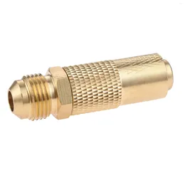 Tools 1pc 3/8" Quick Disconnect Male Flare Adapter Solid Brass Conversion Fit For Blackstone 17"&22" Gas Griddle Propane Elbow BBQ