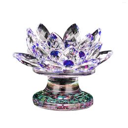 Candle Holders Table Display Artificial Crystal For Wedding Office Flower Tealight Desk Ornament Holder Bedroom Home Decor Mediation