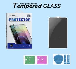 Full Cover Privacy Screen Protector for iPhone 14 Pro Max 11 12 13 Mini Anti Spy Tempered Glass XR XS 7 8 Plus Protective Film wit6482197