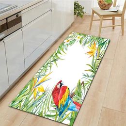 Carpets Minimalist Animal Oil Painting Kitchen Mat Bedroom Hallway Balcony Area Rug Soft Anti-slip Carpet For Living Room