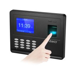 Recording Biometric Fingerprint Password Time Attendace Machine Employee Checkingin Time Clock Recorder Reader with 2.8 Inch TFT Screen