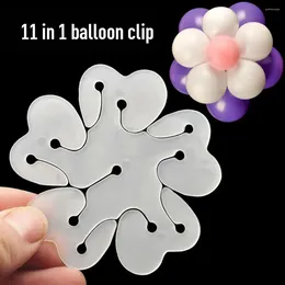 Makeup Brushes Flower Clip Background Birthday Wedding Party Plum Practical Globos Balloon Home Accessories Tools Plastic