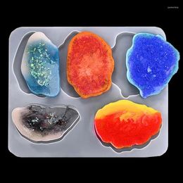 Baking Moulds Irregular Cloud Mould Silicone DIY Crystal Epoxy Decoration Set Jewellery