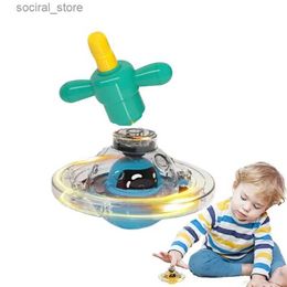 Spinning Top Childrens Music Animal Rotating Toy Childrens Birthday Multi functional Interactive Toy L240402