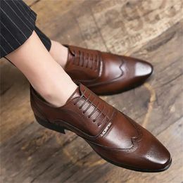 Dress Shoes Semi-formal 38-47 For Teenager Heels Sport Man Sneakers Resell Exerciser Baskette