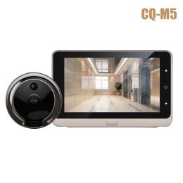 Doorbell 5 inch Smart LCD Colour Screen Digital Door Eye Doorbell M5/M5W Electronic Peephole Door Camera Viewer Outdoor Door Bell