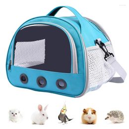 Cat Carriers Dog Bird Carrier Bag With Thick Cotton Cushion Pet Aviation Backpack Anti-suffocation Portable Travel
