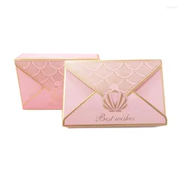 Gift Wrap 20/50pcs Creative Wedding Candy Box Return Envelope Carton