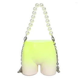 Totes Women Acrylic Shoulder Purse Chain Mini Crossbody Novelty Unique Bag Satchel Hobo Girl Stylish