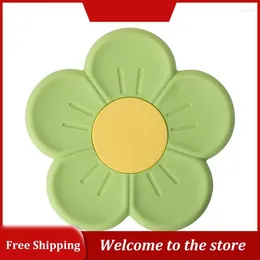 Table Mats Cherry Blossoms Two-color Portable Household Food Grade Simple Durable Kitchen Insulation Pads Beautiful Wear-resistant