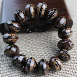 Strand Wooden Fish Fruit Bodhisattva Grape Bracelet With Original Seeds Playing Buddha Beads Men And Women's Prayer