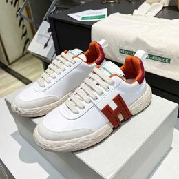 Environmental Zhao h Protection Series Familys Lusis 3r Same Genuine Leather Couple Sports Shoes Versatile Casual Little White