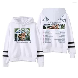 Mens Hoodies Alexandra Kay All Ive Ever Known Tour Hoodie Pocketless Parallel Bars Sleeve Streetwear Men Women Sweatshirt Fashion Clothes