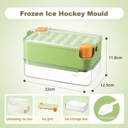 Baking Moulds Easy To Clean Ice Mold Cube Maker Set With Scoop For Whiskey Cocktail Tea Coffee Non-stick Kids