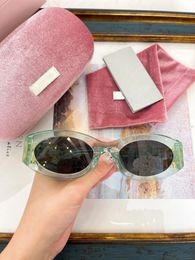 Original high-end mens and womens fashionable sunglasses retro sunglasses luxury glasses UV400 polarized glasses Mu 11 240401