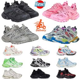 2024 new Runner 7.0 Designer Dress Shoes Graffiti Blue Orange Black Burgundy Leather Grey Light Purple Neon White Luxury Brand Women Men Runners Sneakers Trainers