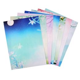 Paper 16 Sheets Letter Paper A4 Printing Paper Memo Pads Chinese Chinese Classical Writing Paper Romantic Love Letter with Envelope