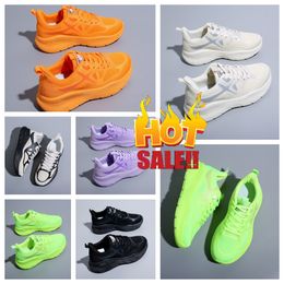 New Versatile and Breathable Couple Sports Shoes Candy Colour Black Lightweight Flat Running Shoes for Men and Womens